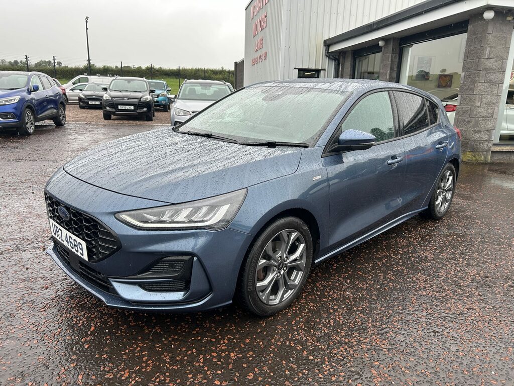 Ford Focus 1.0 Ecoboost St-line Blue #3