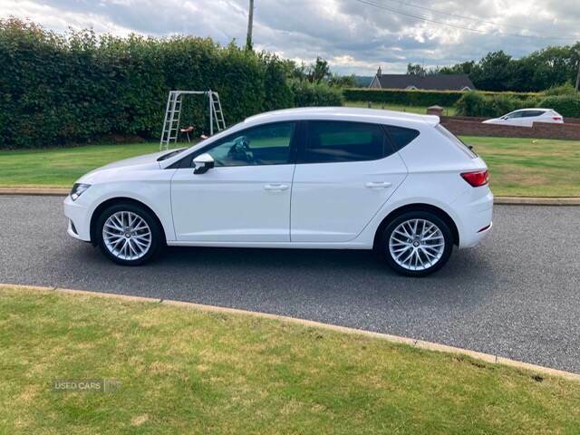 Seat Leon 1.6 Tdi Se Dynamic Ez White #4