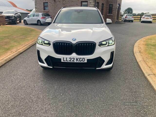 BMW X3 Xdrive 30E M Sport White #3