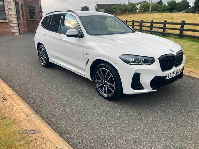 BMW X3 Xdrive 30E M Sport White #2