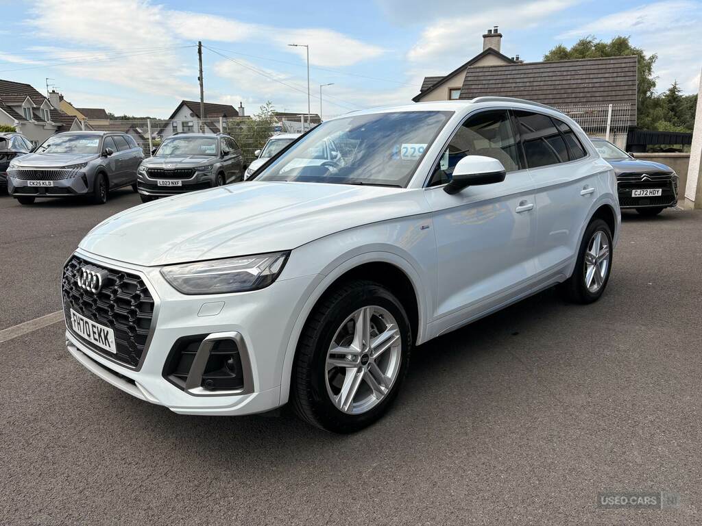 Audi Q5 40 Tdi Quattro S Line S Tronic FH70EKK White #2