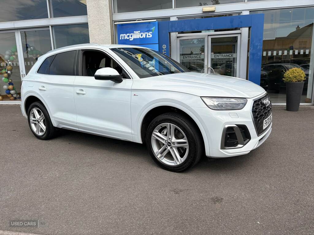 Audi Q5 40 Tdi Quattro S Line S Tronic FH70EKK White #5