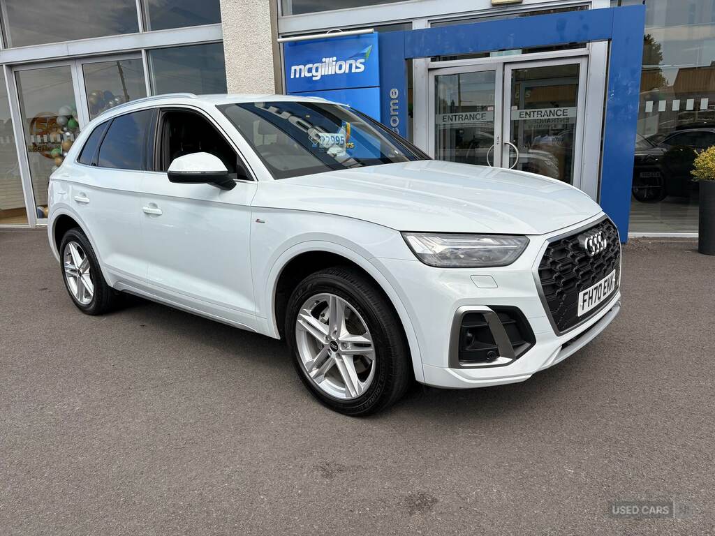 Audi Q5 40 Tdi Quattro S Line S Tronic FH70EKK White #4
