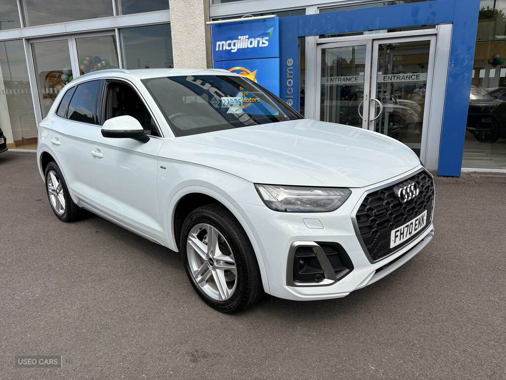 Audi Q5 40 Tdi Quattro S Line S Tronic White
