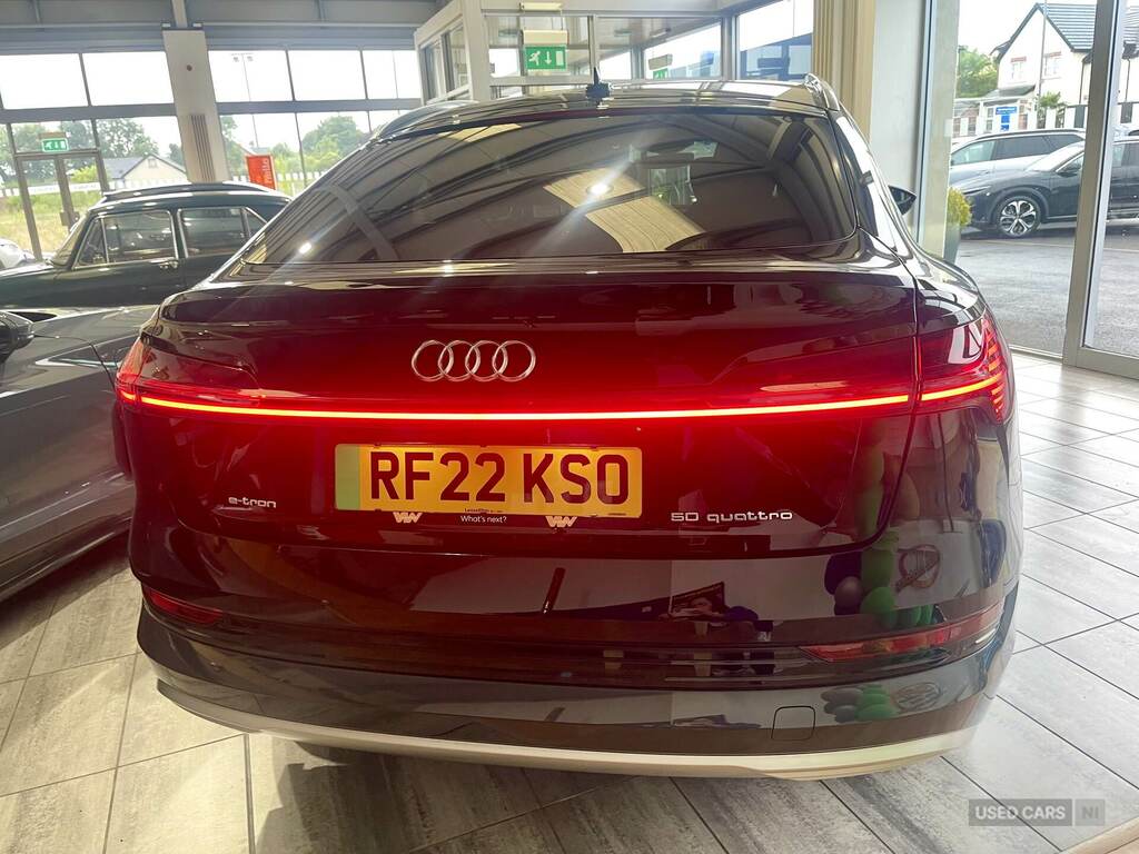 Audi E-tron 230Kw 50 Quattro 71Kwh Sport RF22KSO Black #6