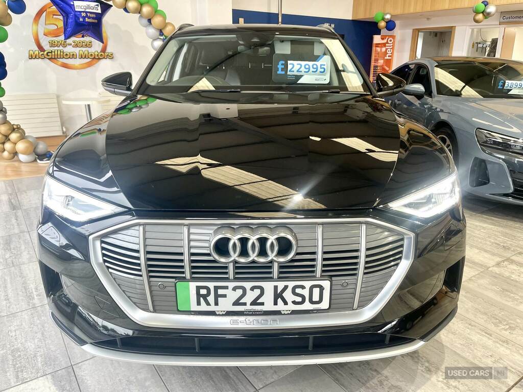 Audi E-tron 230Kw 50 Quattro 71Kwh Sport RF22KSO Black #2