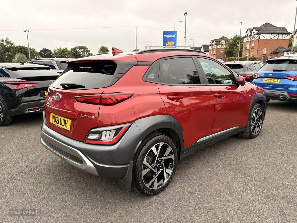 Hyundai Kona 1.0 Tgdi 48V Mhev Premium VU21UDH Red #4