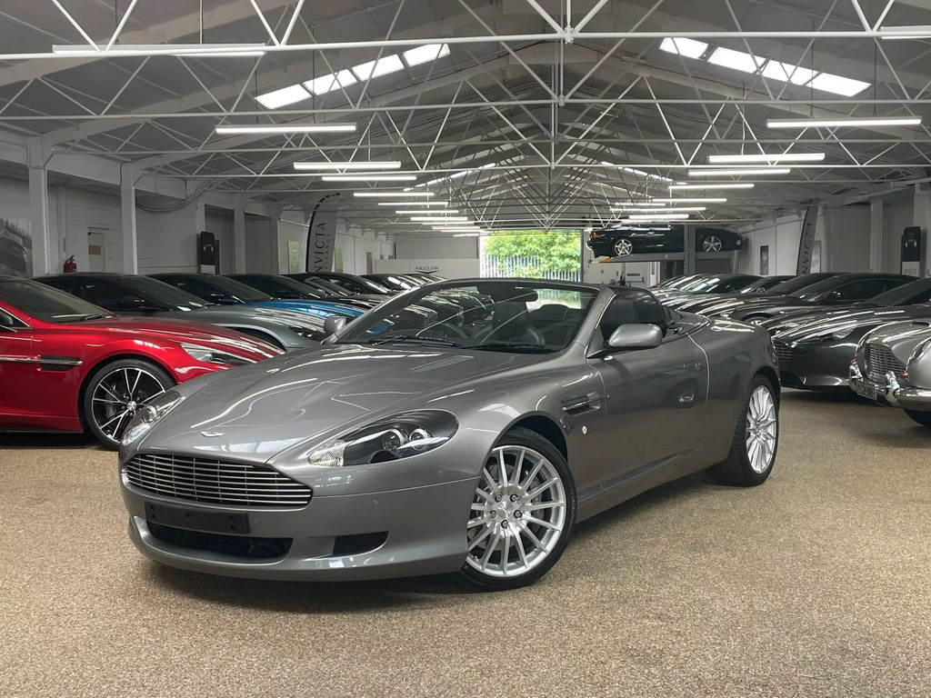Aston Martin DB9 Volante Volante Silver #8