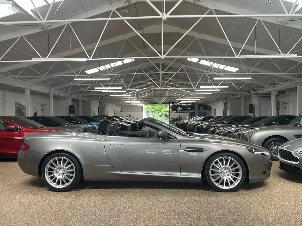 Aston Martin DB9 Volante Volante Silver #7