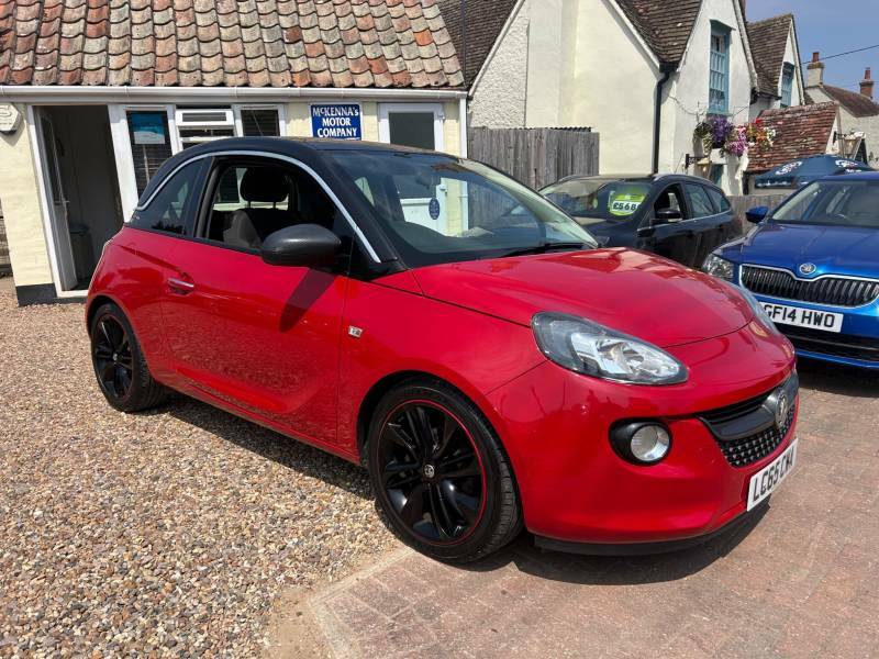 Vauxhall Adam 1.2I Glam Euro 6 - 2015 65 LC65CWA Red