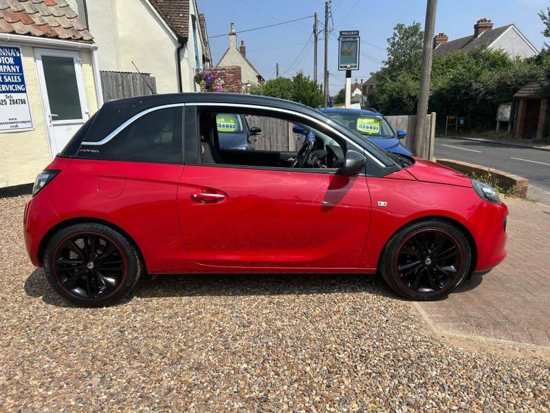 Vauxhall Adam 1.2I Glam Euro 6 - 2015 65 LC65CWA Red #2