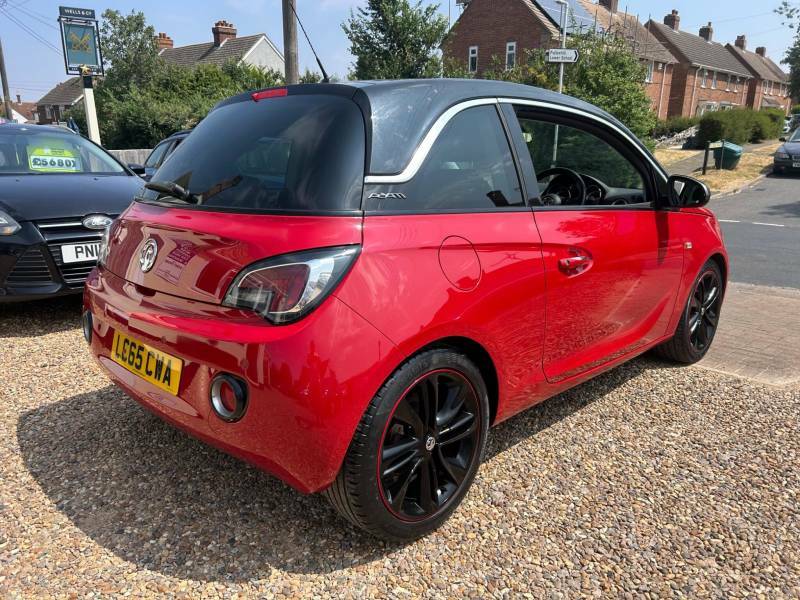Vauxhall Adam 1.2I Glam Euro 6 - 2015 65 LC65CWA Red #3