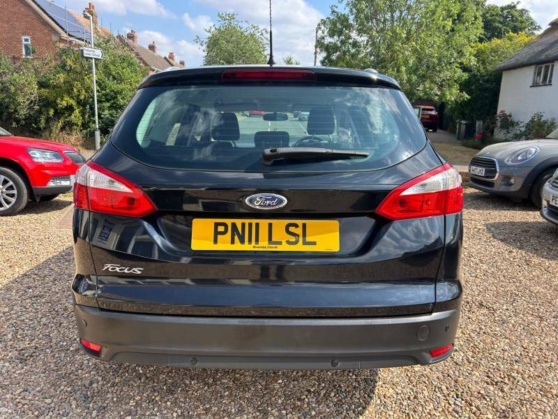 Ford Focus 1.6 Zetec Estate Euro 5 105 Ps PN11LSL Black #4