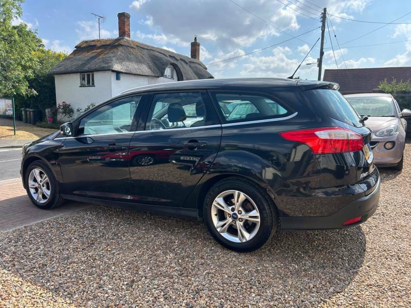 Ford Focus 1.6 Zetec Estate Euro 5 105 Ps PN11LSL Black #5