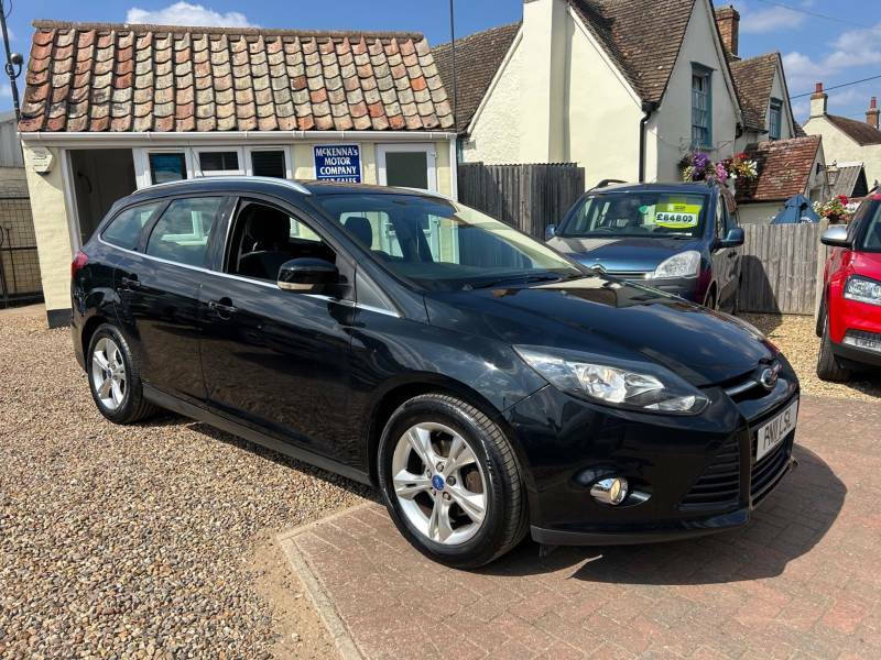 Ford Focus 1.6 Zetec Estate Euro 5 105 Ps Black
