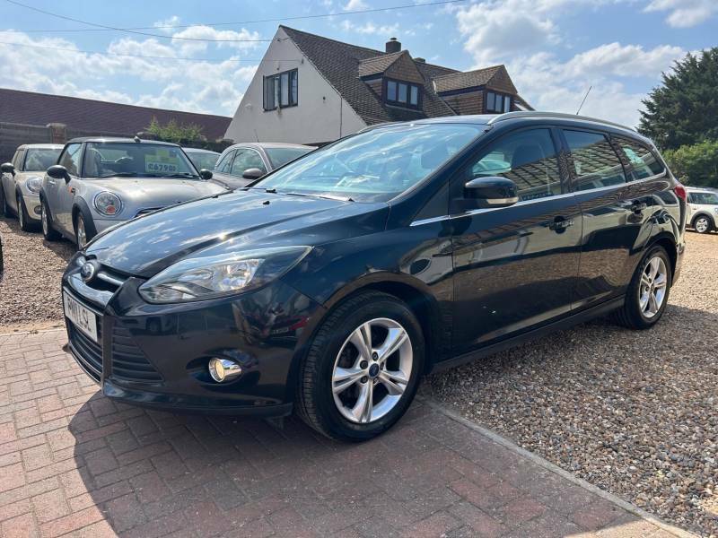 Ford Focus 1.6 Zetec Estate Euro 5 105 Ps PN11LSL Black #6
