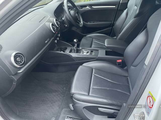 Audi A3 30 Tdi 116 Sport YD69WXO White #6