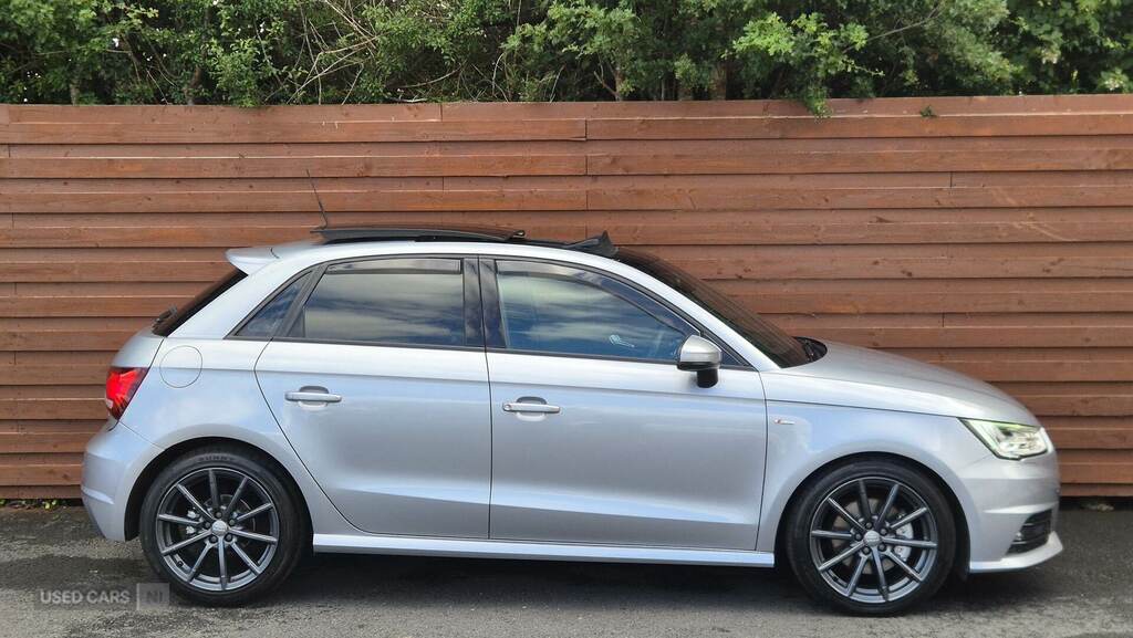 Audi A1 1.6 Tdi S Line S Tronic SX66FDZ Silver #5