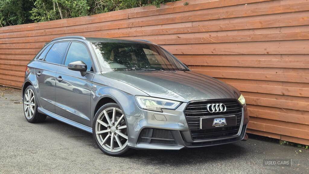 Audi A3 2.0 Tdi Black Edition S Tronic 7 Speed Grey