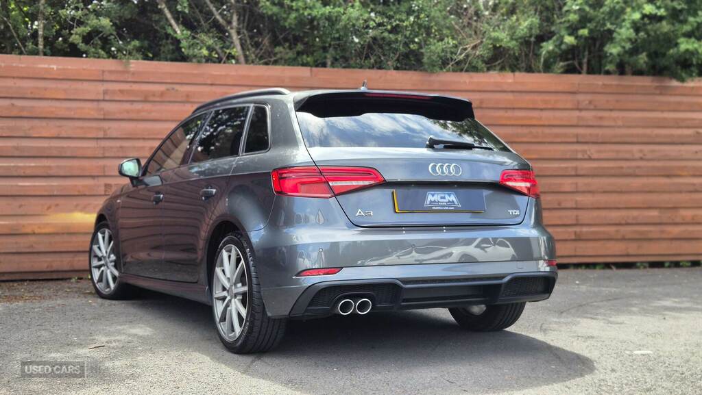Audi A3 2.0 Tdi Black Edition S Tronic 7 Speed Grey #6