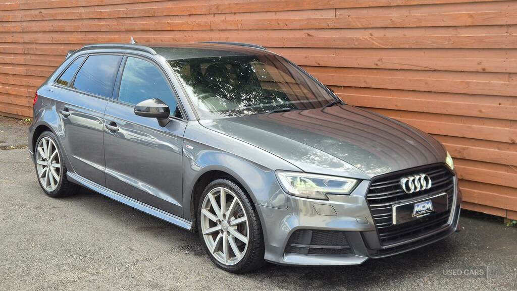 Audi A3 2.0 Tdi Black Edition S Tronic 7 Speed Grey #4