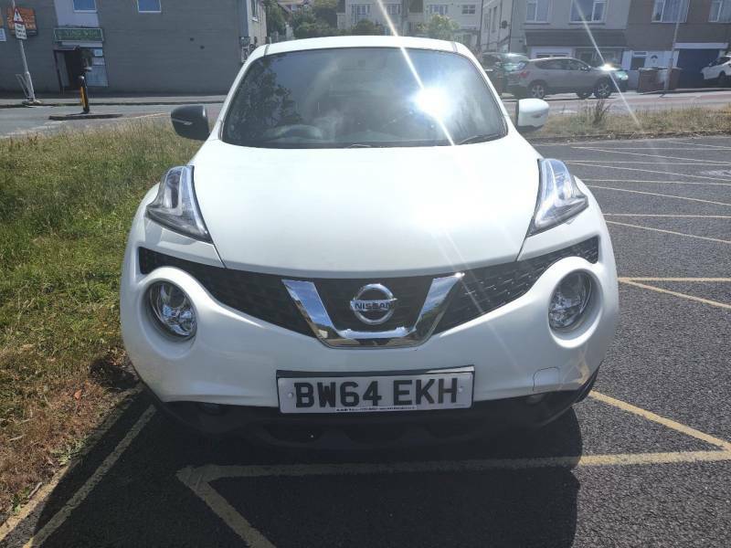 Nissan Juke 1.2 Dig-t Acenta Premium White #3