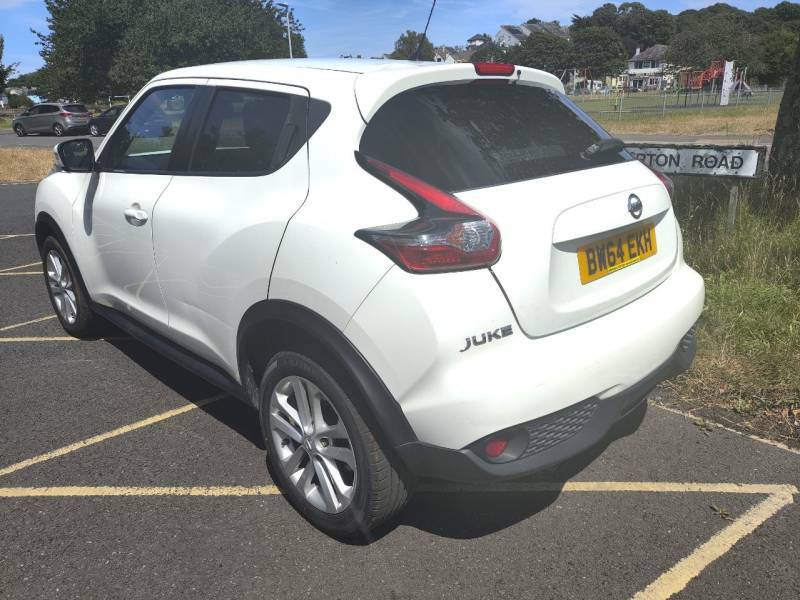 Nissan Juke 1.2 Dig-t Acenta Premium White #6