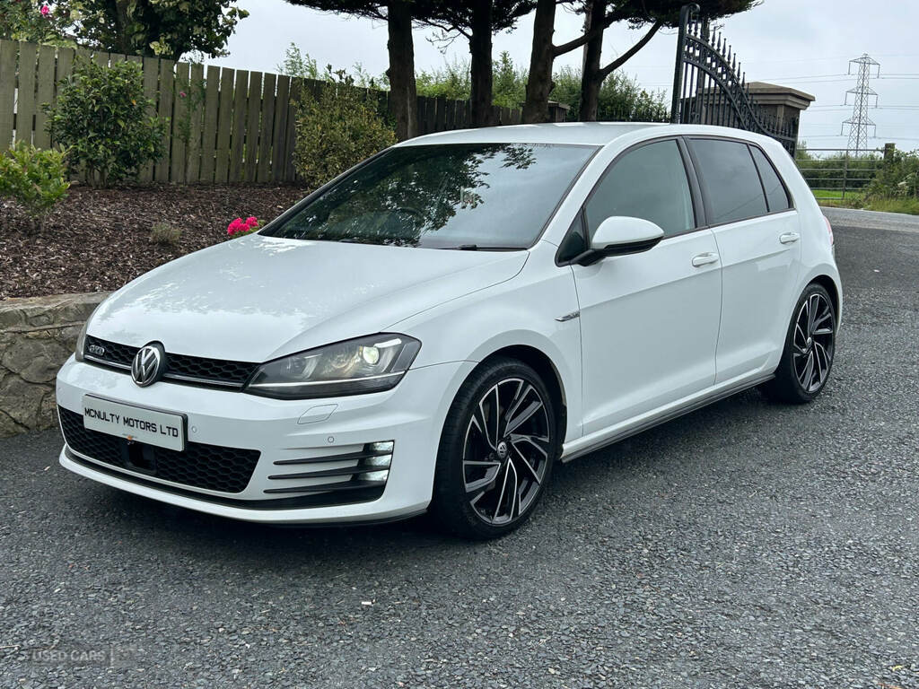 Volkswagen Golf 2.0 Tdi Gtd Nav SA17ZGP White #6