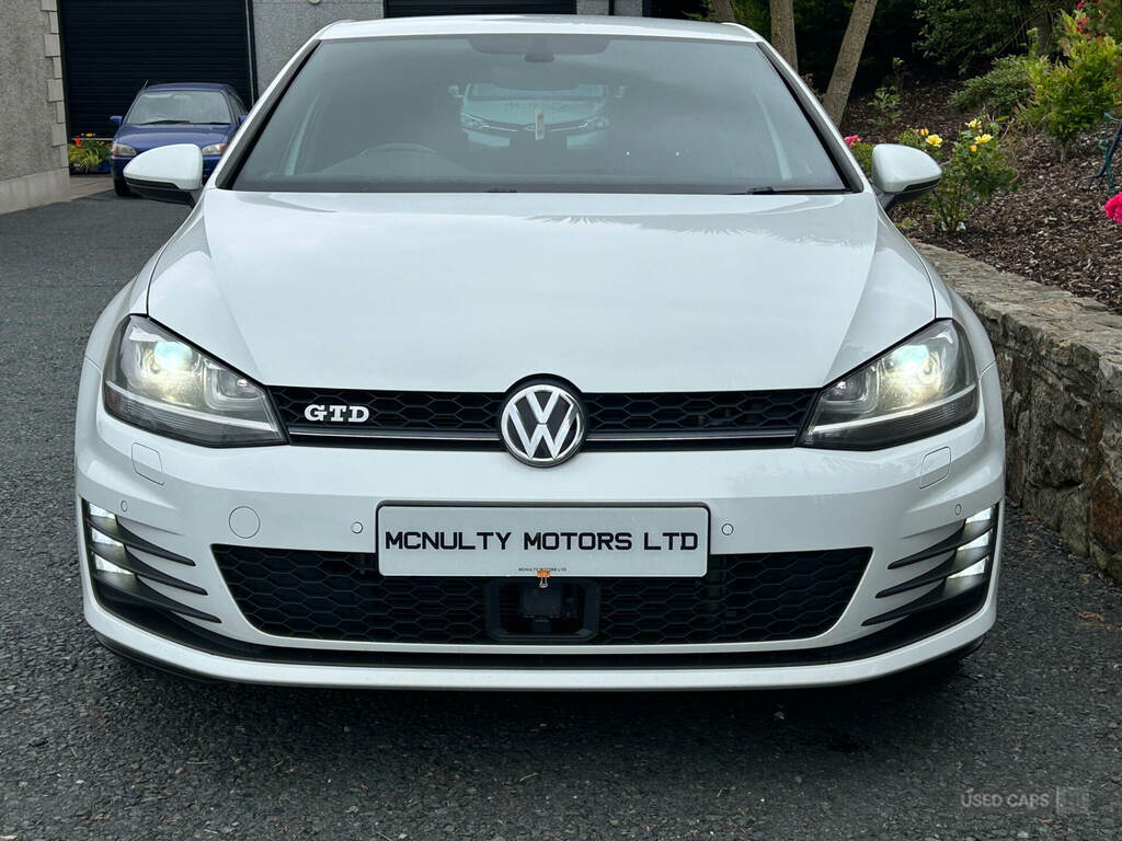 Volkswagen Golf 2.0 Tdi Gtd Nav SA17ZGP White #5