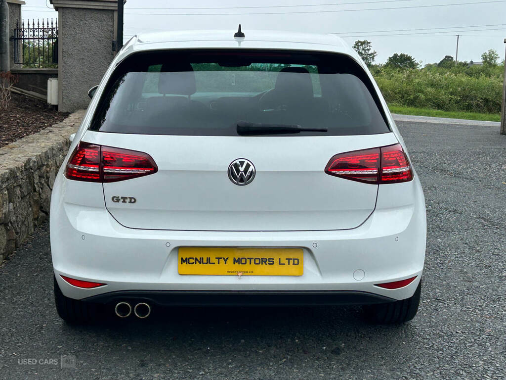 Volkswagen Golf 2.0 Tdi Gtd Nav SA17ZGP White #4
