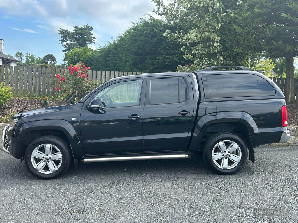 Volkswagen Amarok D Cab Pick Up Highline 2.0 Bitdi 180 Bmt 4Mtn Black #6