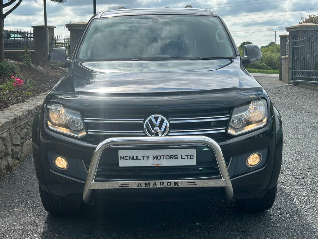 Volkswagen Amarok D Cab Pick Up Highline 2.0 Bitdi 180 Bmt 4Mtn Black #4