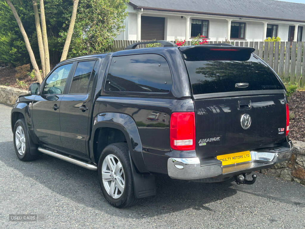 Volkswagen Amarok D Cab Pick Up Highline 2.0 Bitdi 180 Bmt 4Mtn Black #5