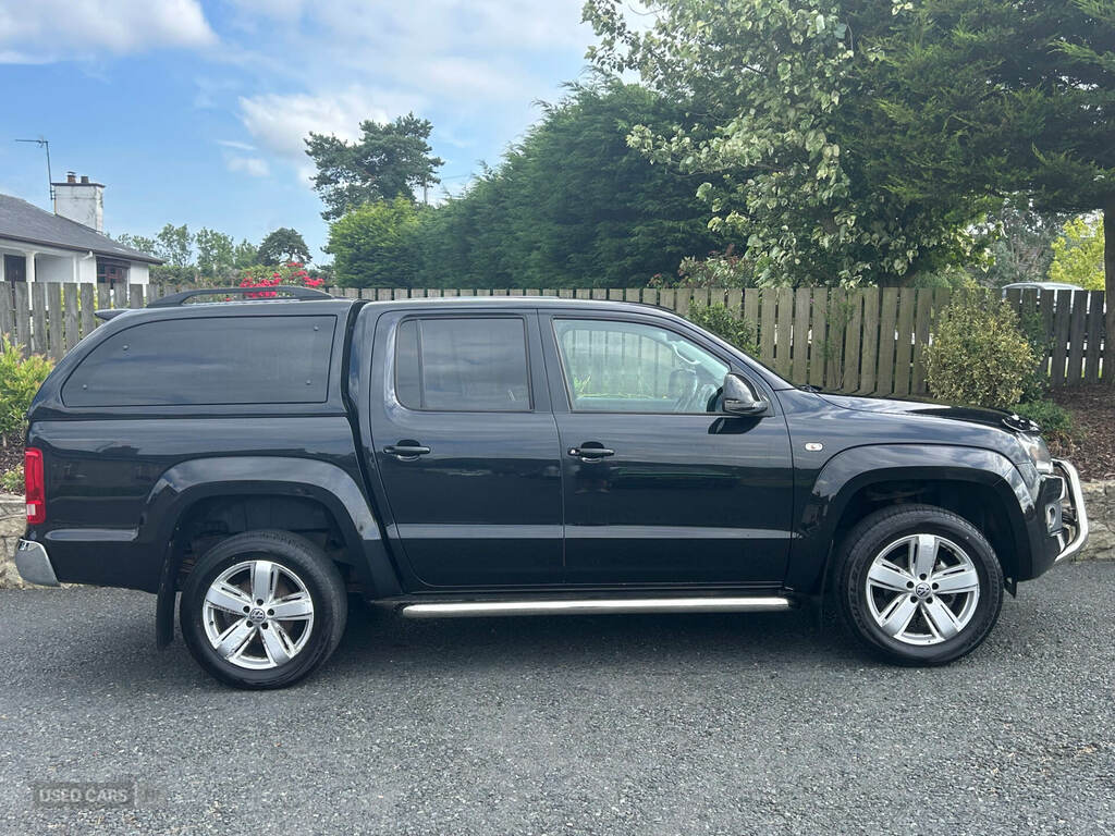 Volkswagen Amarok D Cab Pick Up Highline 2.0 Bitdi 180 Bmt 4Mtn Black #2