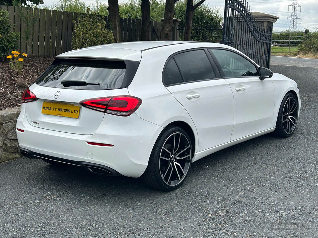 Mercedes-Benz A Class A180d Sport White #3