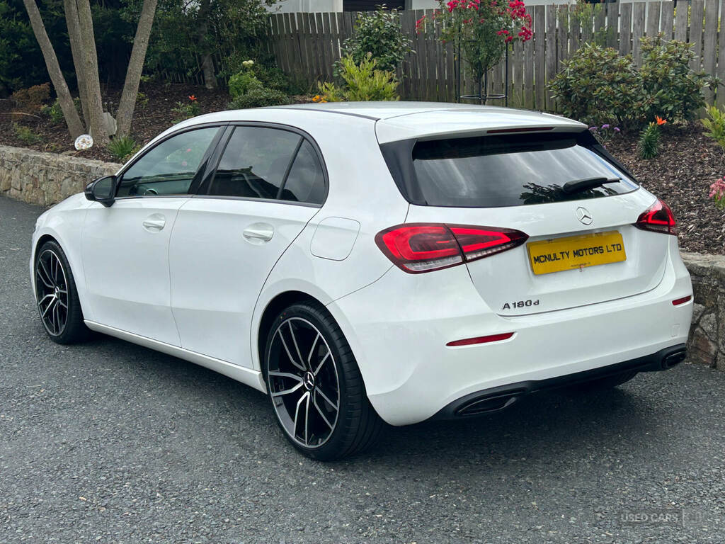 Mercedes-Benz A Class A180d Sport White #6