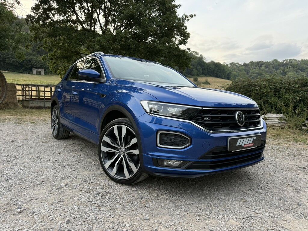 Volkswagen T-Roc 2.0 Tdi R-line Blue #3