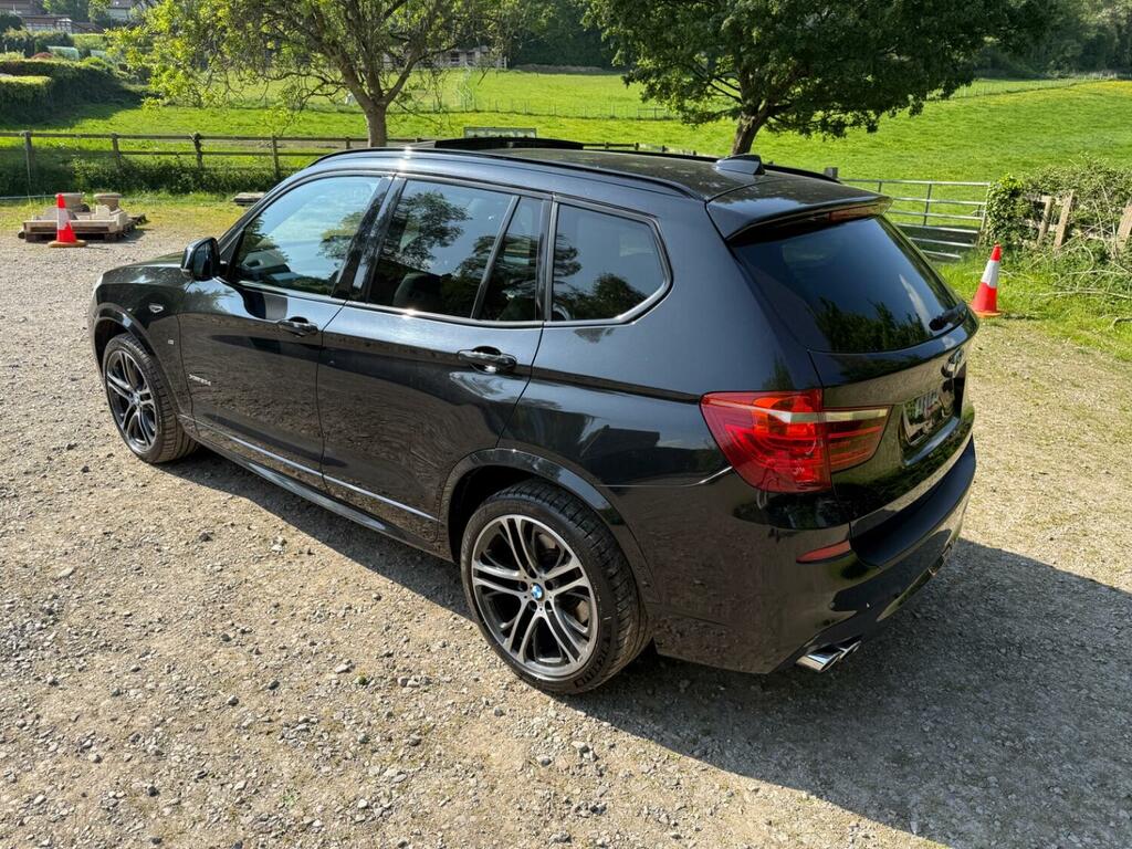 BMW X3 Xdrive20d M Sport Black #9