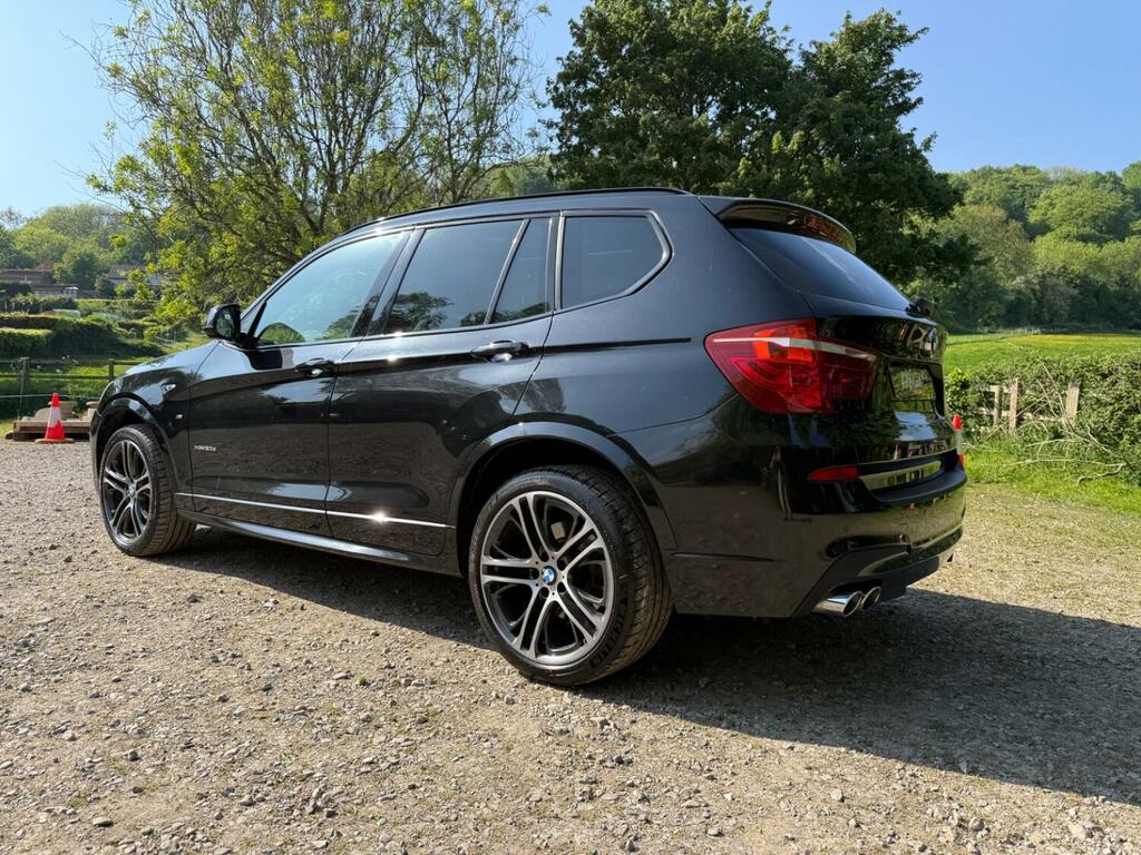 BMW X3 Xdrive20d M Sport Black #8