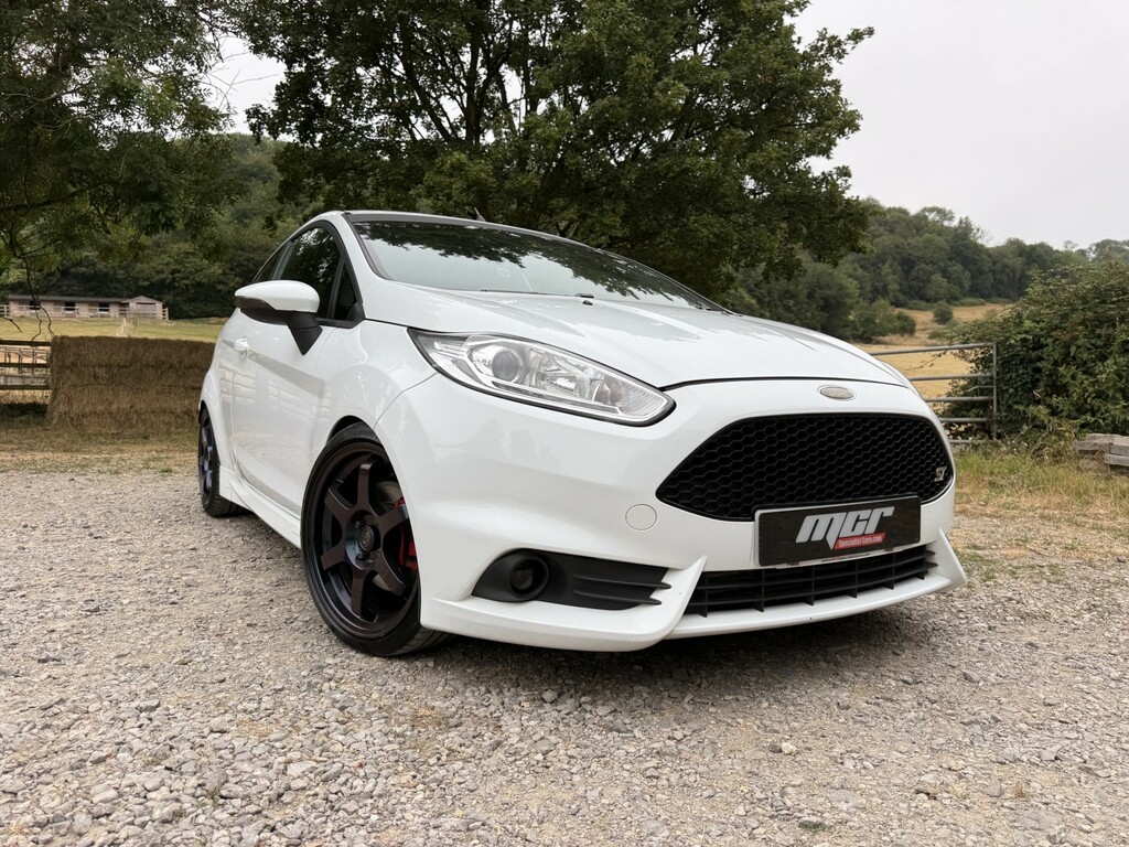 Ford Fiesta 1.6 T Ecoboost St-3 White #3