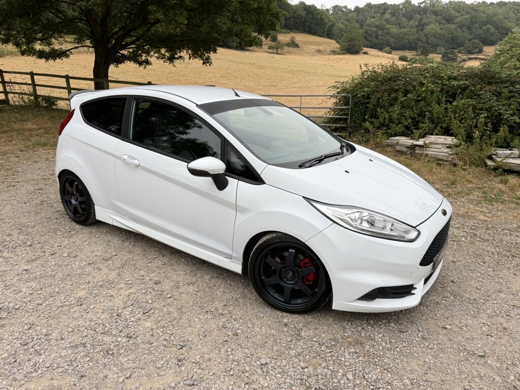Ford Fiesta 1.6 T Ecoboost St-3 White #2