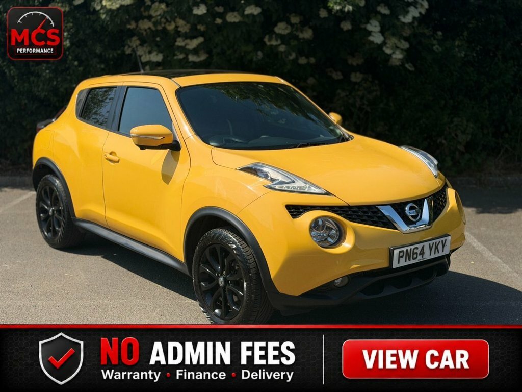 Nissan Juke 1.5L Tekna Yellow