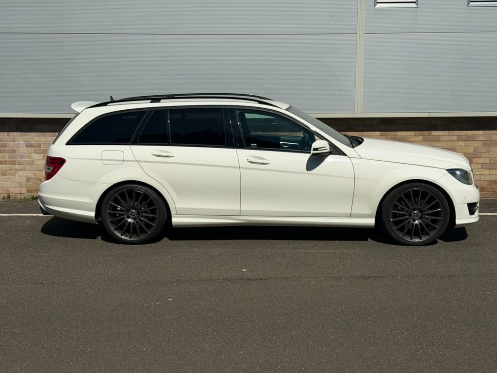 Mercedes-Benz C Class 3L Sport Edition 125 White #4