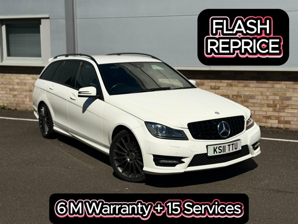 Mercedes-Benz C Class 3L Sport Edition 125 White