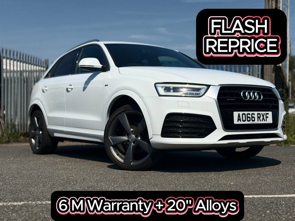 Audi Q3 2L S Line Plus White