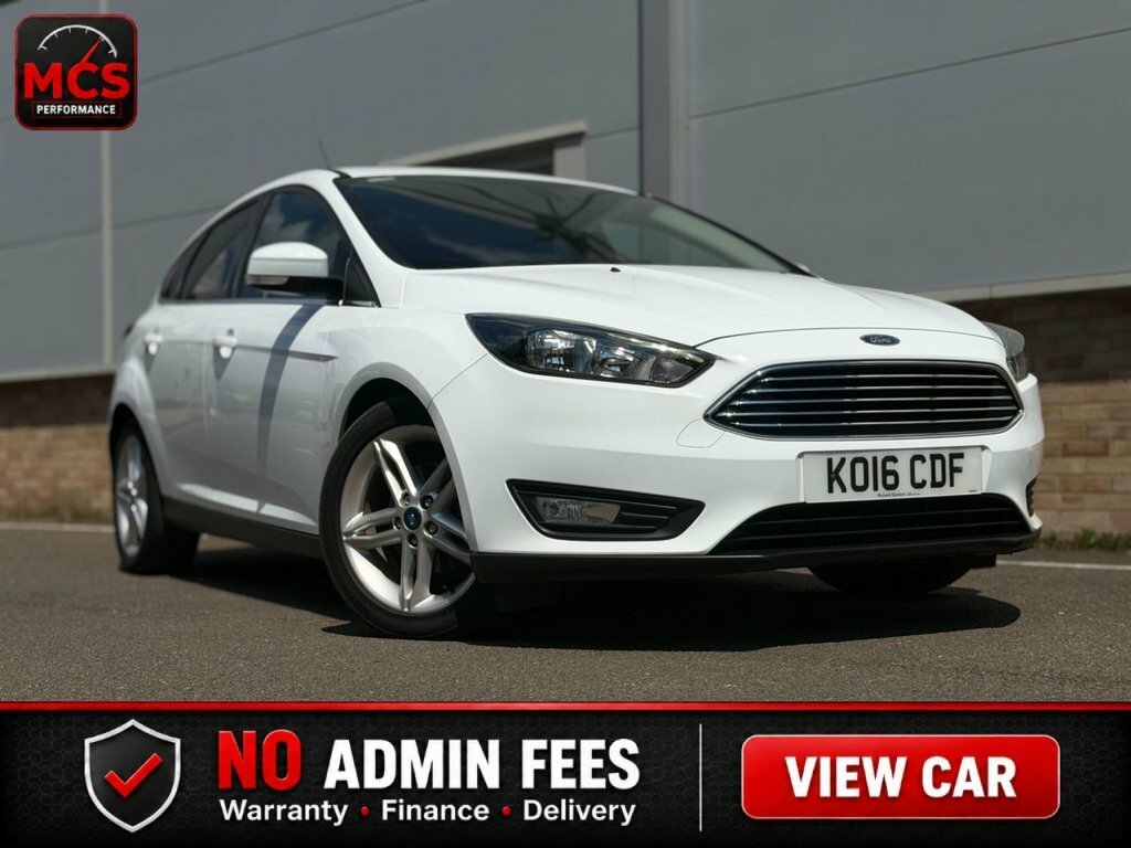 Ford Focus 1L Zetec White