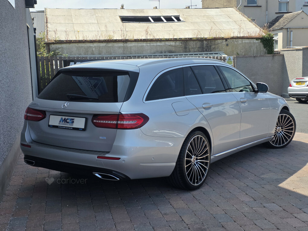 Mercedes-Benz E Class E 220 D Se Silver #3
