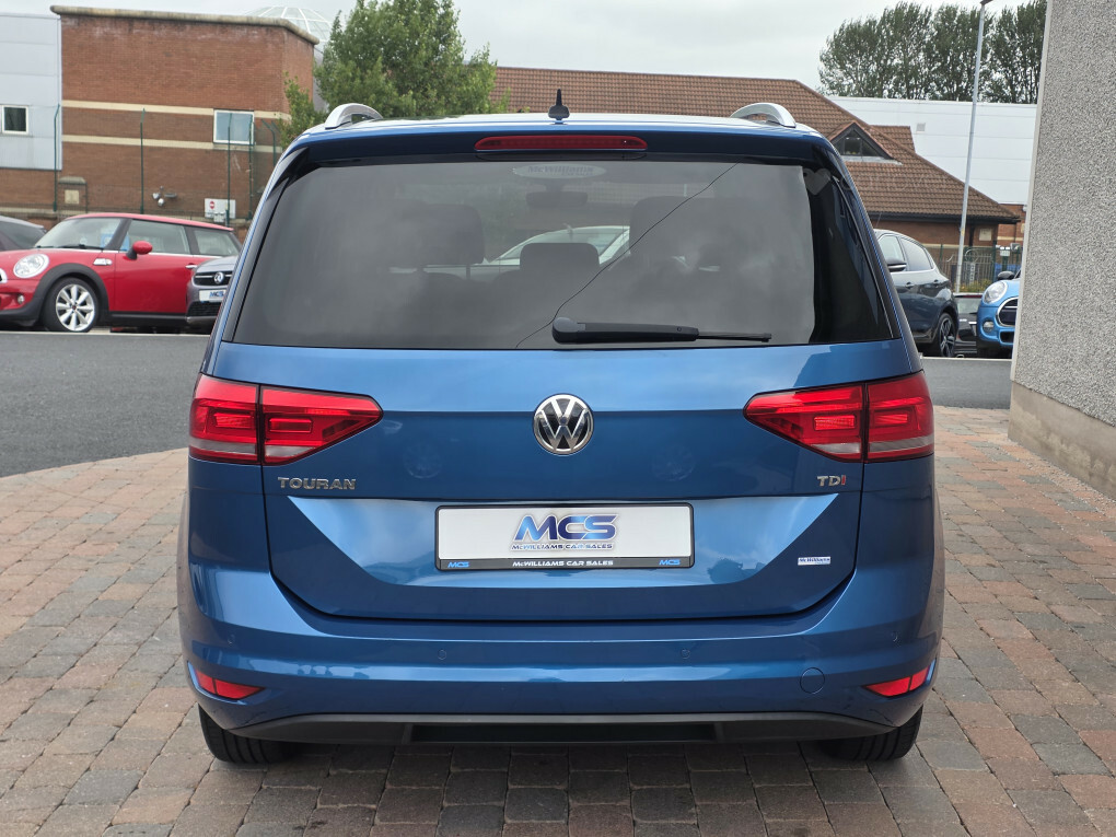 Volkswagen Touran Se Tdi Bluemotion Technology Blue #4