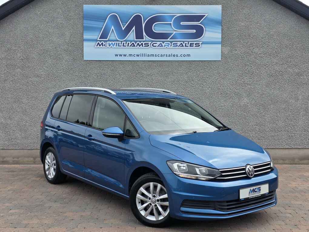 Volkswagen Touran Se Tdi Bluemotion Technology Blue