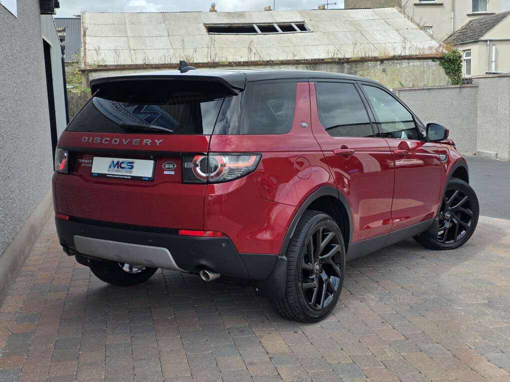 Land Rover Discovery Sport Hse Sd4 Red #3